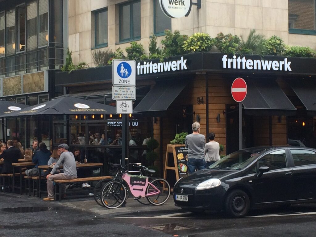 Frittenwerk in der Ehrenstraße in Köln