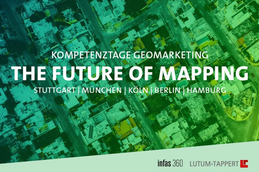 Keyvisual der Kompetenztage Geomarketing